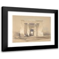 thumbnail image 1 of David Roberts 18x14 Black Modern Framed Museum Art Print Titled - The Temple at Dendur, Nubia (1848), 1 of 5
