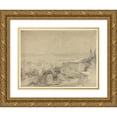 thumbnail image 1 of David Roberts 24x19 Gold Ornate Framed and Double Matted Museum Art Print Titled - Constantinople, 1 of 4