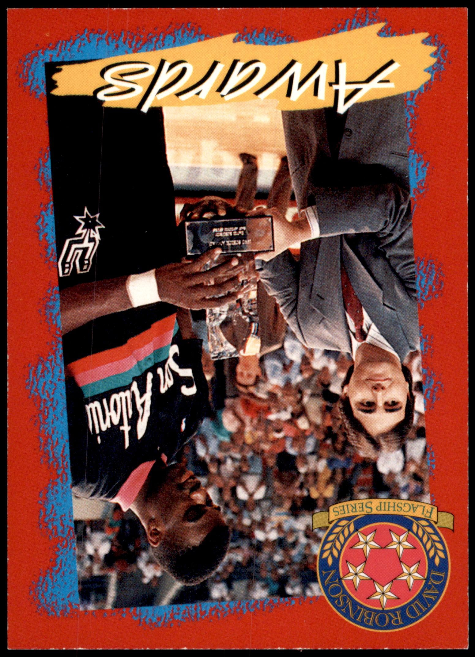 Robinson R8 David Robinson #R8 1992-93 SkyBox David Robinson Flagship Series ...