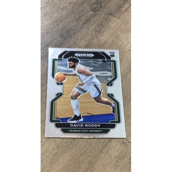 David Roddy 2022 Panini Prizm Draft Picks 88 trading card