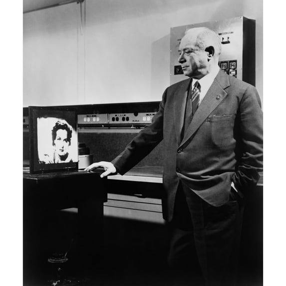 David Sarnoff History Poster Print