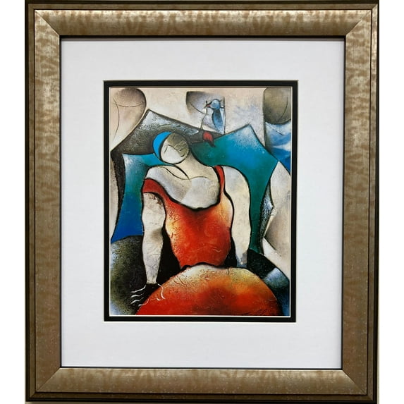 David Schluss "The Messenger" Custom Framed Art Print Generic