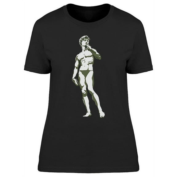 David Sculpture Design T-Shirt Women -Image by Shutterstock, Female 3X-Large