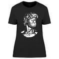thumbnail image 1 of David Sculpture With Mask T-Shirt Women -Image by Shutterstock, Female Medium, 1 of 2