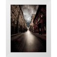thumbnail image 1 of David Senechal Photographie 19x24 White Modern Wood Framed Museum Art Print Titled - Dead End, 1 of 4