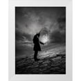 thumbnail image 1 of David Senechal Photographie 25x32 White Modern Wood Framed Museum Art Print Titled - The Reader, 1 of 4