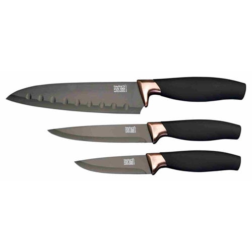 David Shaw Silverware Brooklyn 3 Piece Knife Set
