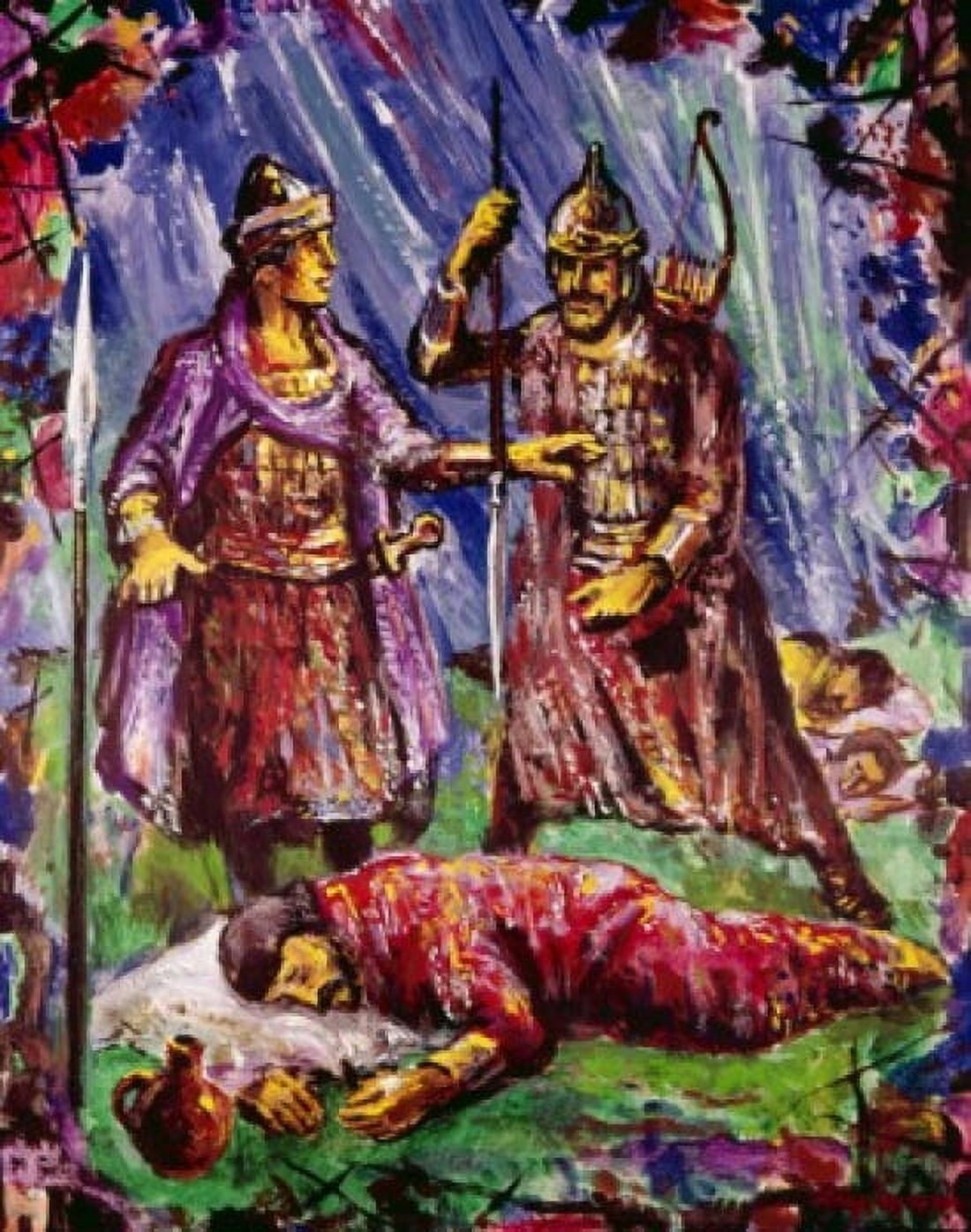 David Sparing Saul Kupman Adrian (1910Austrian) Canvas Art - William Blake (18 x 24)