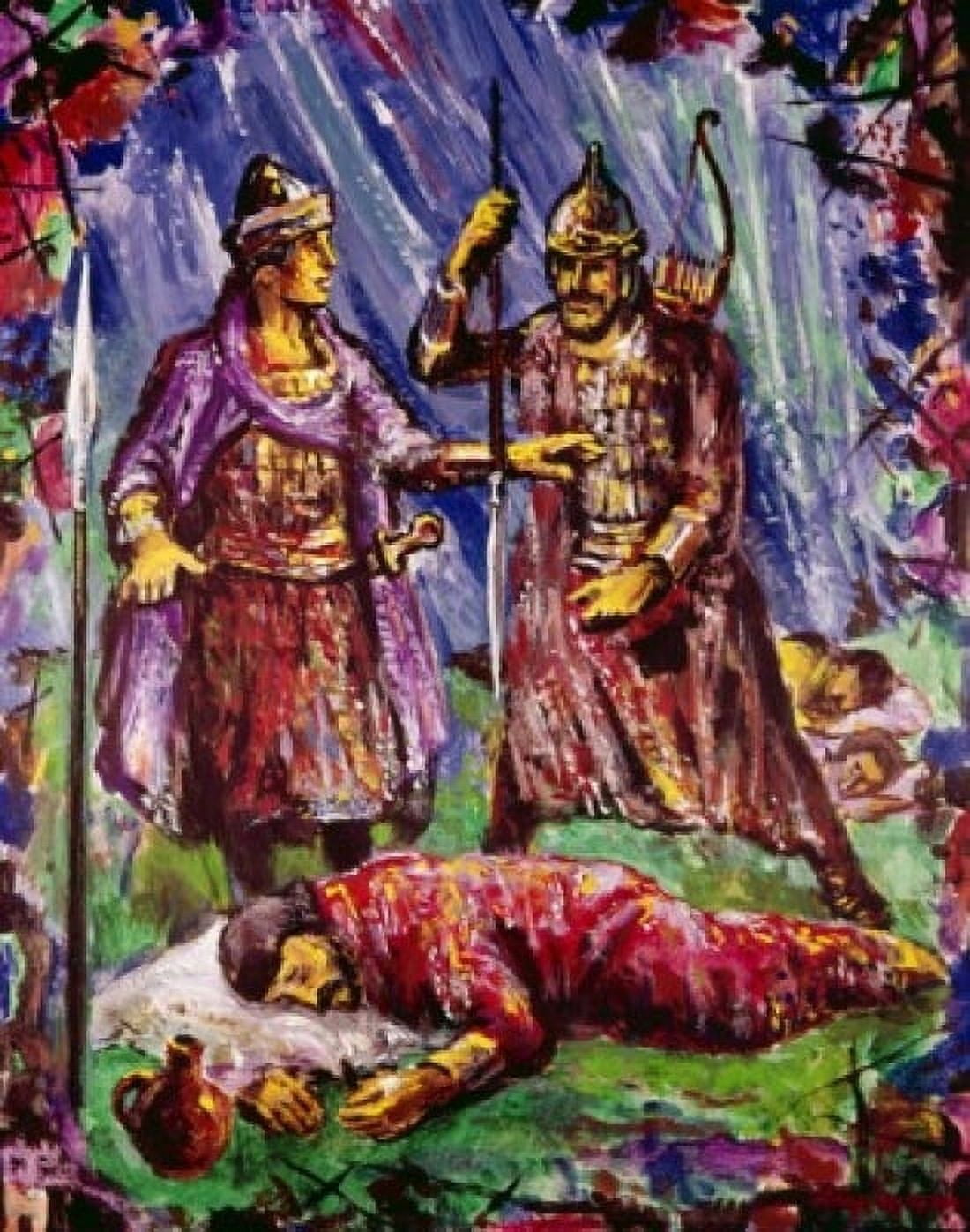 David Sparing Saul Kupman Adrian (1910Austrian) Canvas Art - William Blake (24 x 36)