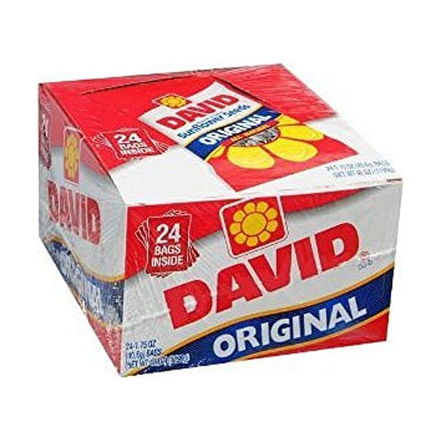 David Sunflower Seeds Original, 1.75 oz, 24 Count
