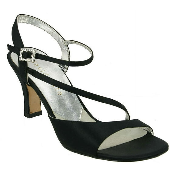 David Tate Women's BEVERLY Black Dress Sandals 11 WW