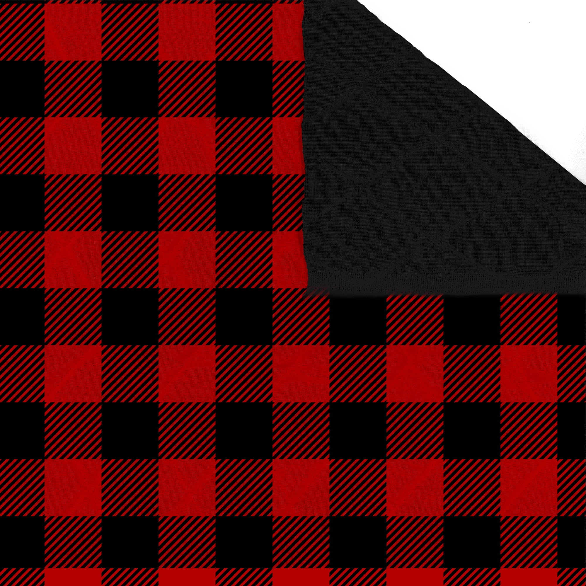 DAVID TEXTILES, INC. David Textiles 42" Cotton Double-Faced Quilt Buffalo Plaid Fabric By the Yard, Red