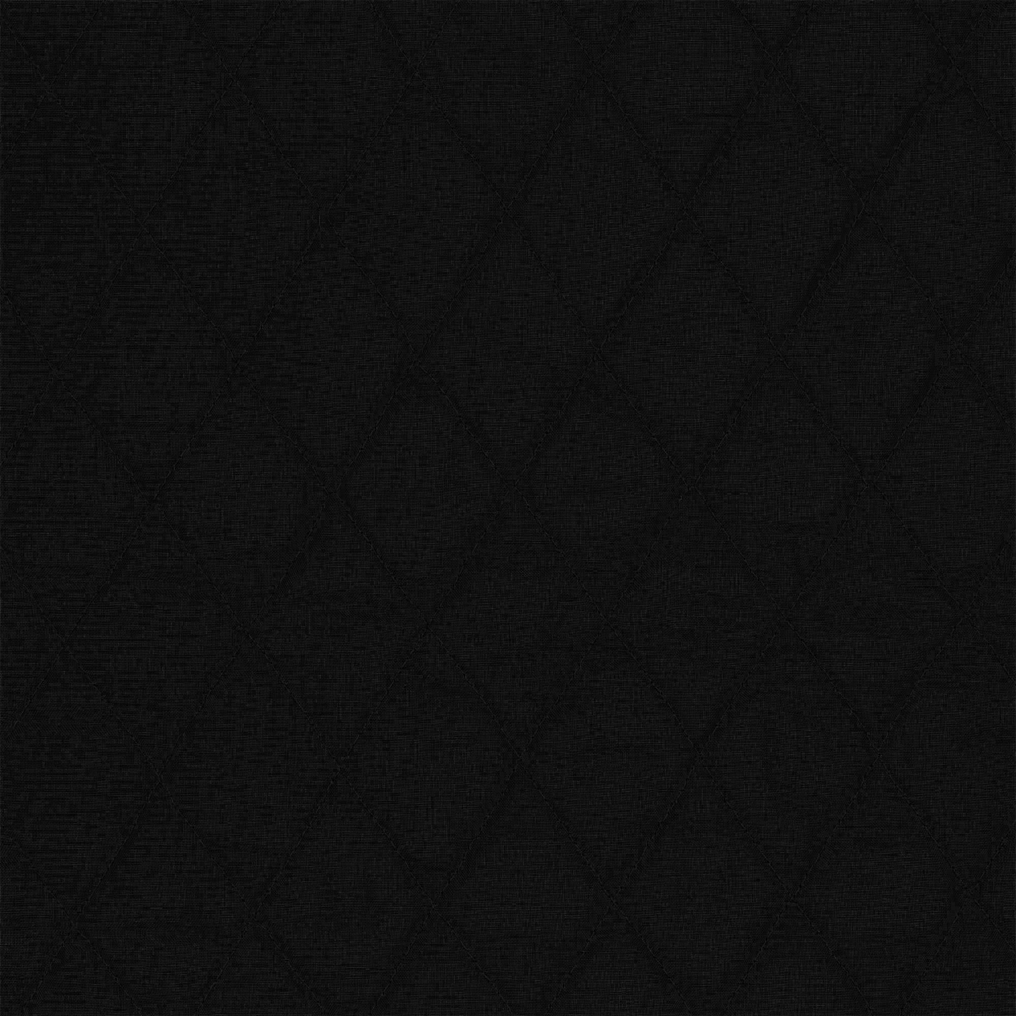 David Textiles 42" Cotton Double-Faced Quilt Solid Fabric By the Yard, Black