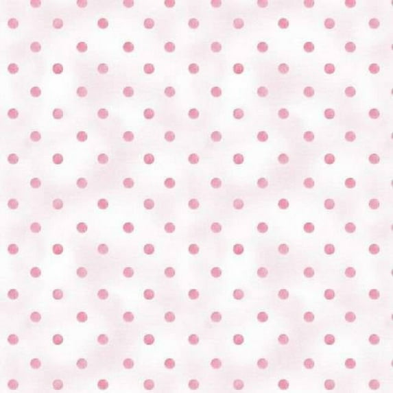 David Textiles 44" Cotton Textured Dots Fabric by the Yard, Pink