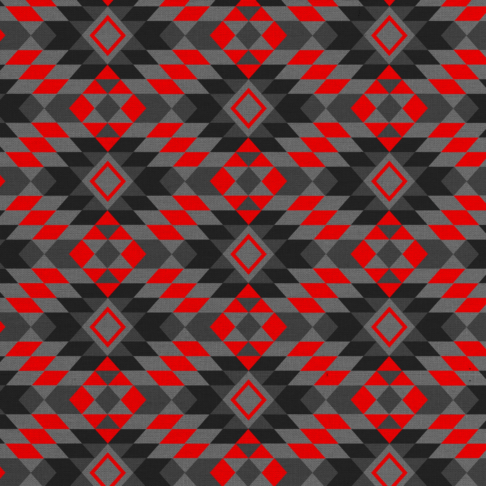 1 Yard 100% Cotton Killim Pattern, Black, 44" Wide for Quilting & Sewing by David Textiles