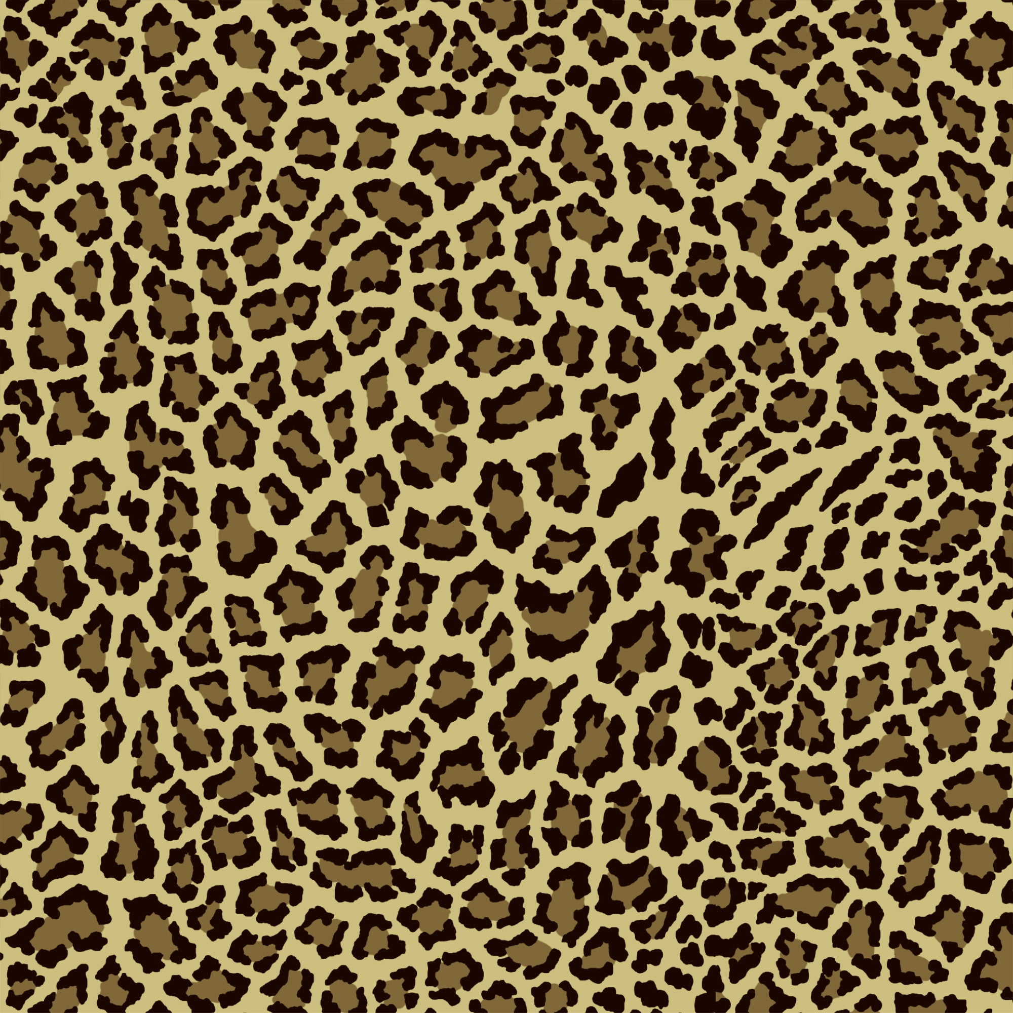 Mainstays 1.5 Yards 100% Polyester Heavenly Plush Leopard, Brown, 60 Wide for Crafts