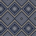 thumbnail image 1 of David Textiles 57" Chiffon Sun Diamonds Fabric By the Yard, Blue|Multi, 1 of 3