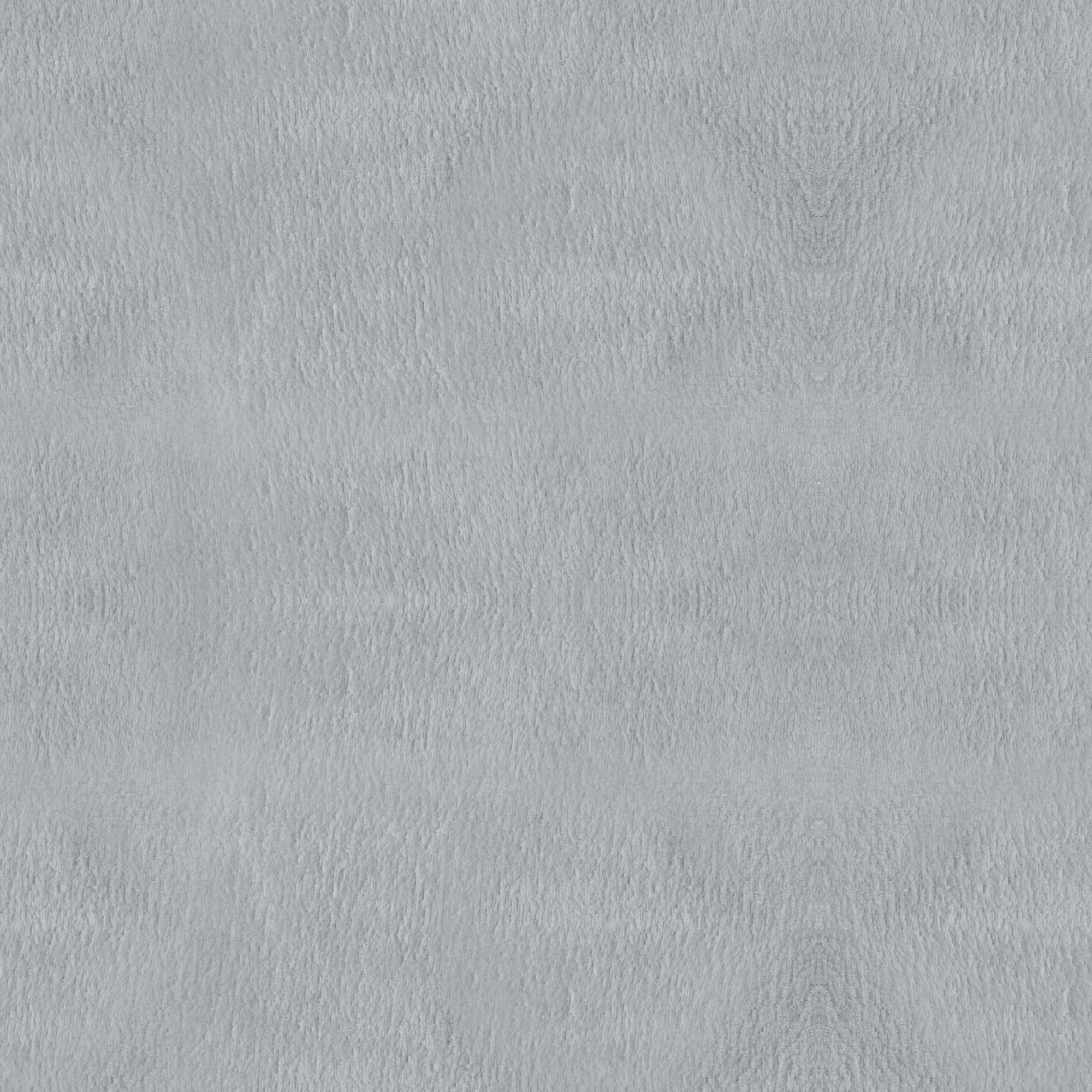 Mainstays 1.5 Yards 100% Polyester Brushed Fleece Solid, Light Gray, 60" Wide for Crafts