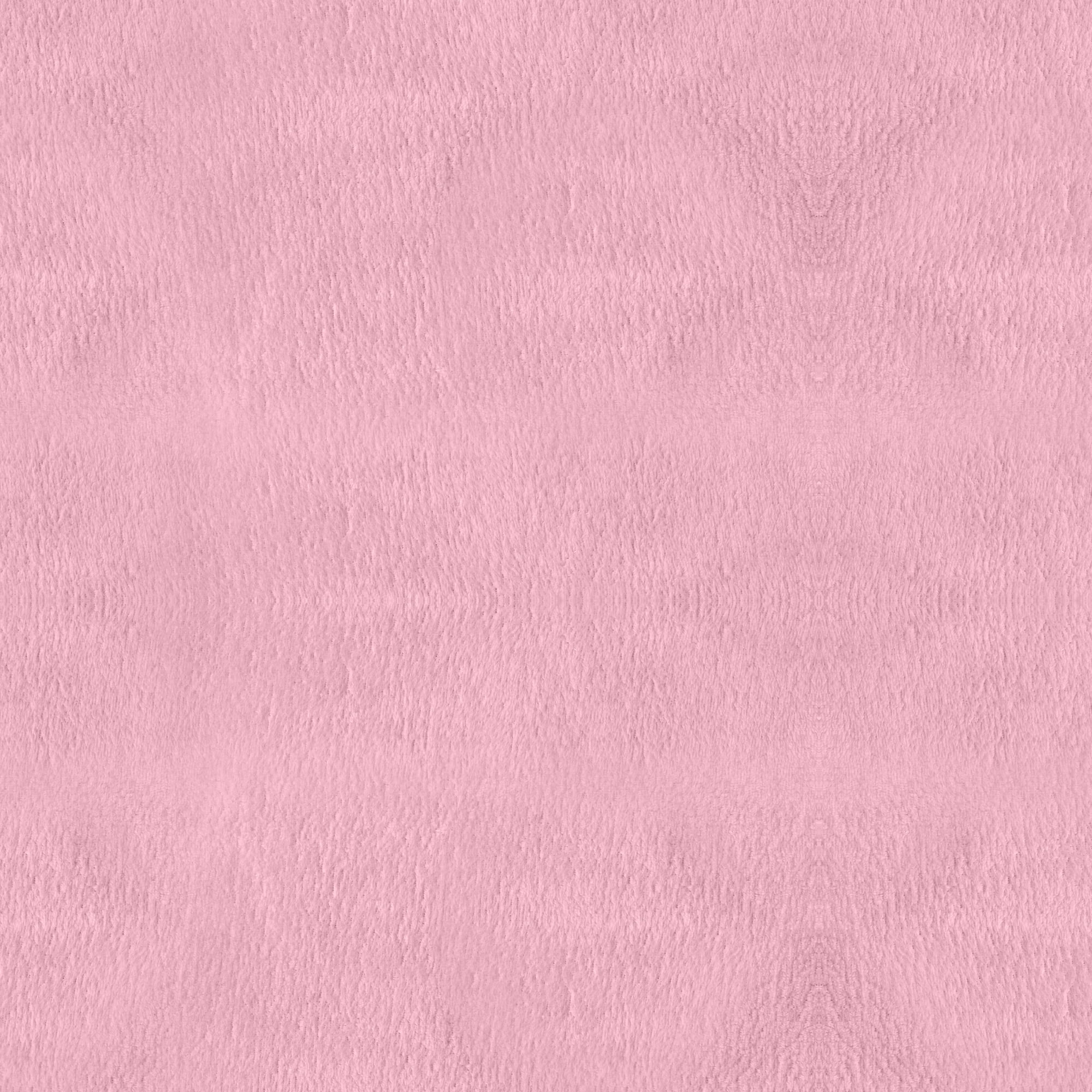 Mainstays 1.5 Yards 100% Polyester Brushed Fleece Solid, Light Pink, 60" Wide for Crafts