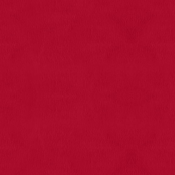 David Textiles 60" x 1.5 yard Brushed Fleece Fabric Precut, Red