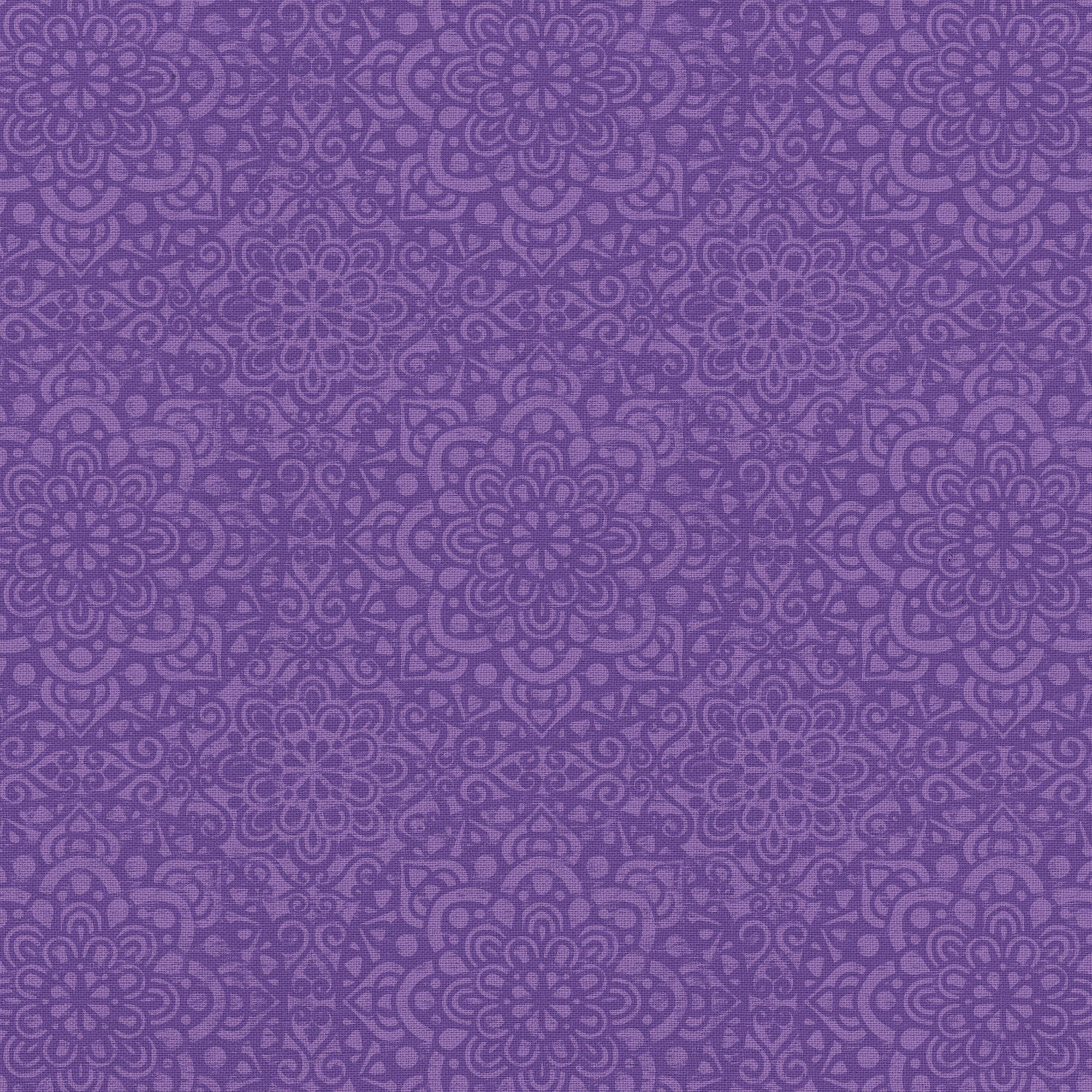 Waverly Inspirations 44" Amadora Medallion Sewing & Craft Fabric by the Yards, Lavender
