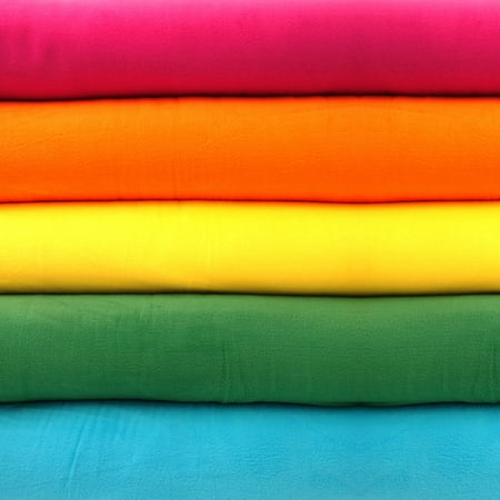 David Textiles Anti-Pill Fleece Solid 60" Fabric