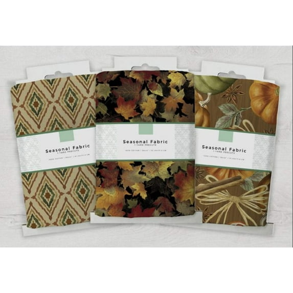 David Textiles Harvest Thanksgiving 100% Cotton Precut Fabric Bundles