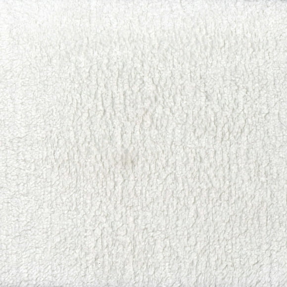 David Textiles Inc. 1.5 yard x 60" 100% Polyester Fleece Sherpa Precut Sewing & Craft Fabric, White