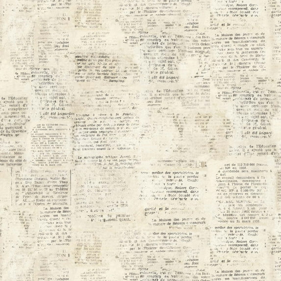 David Textiles, Inc. 44" 100% Cotton Love Notes Sewing & Craft Fabric By the Yard, Beige