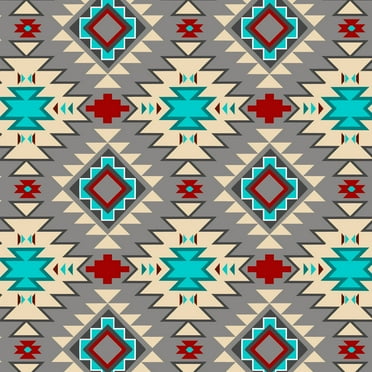 David Textiles Native Argyle Cotton 1-Yard Fabric Cut