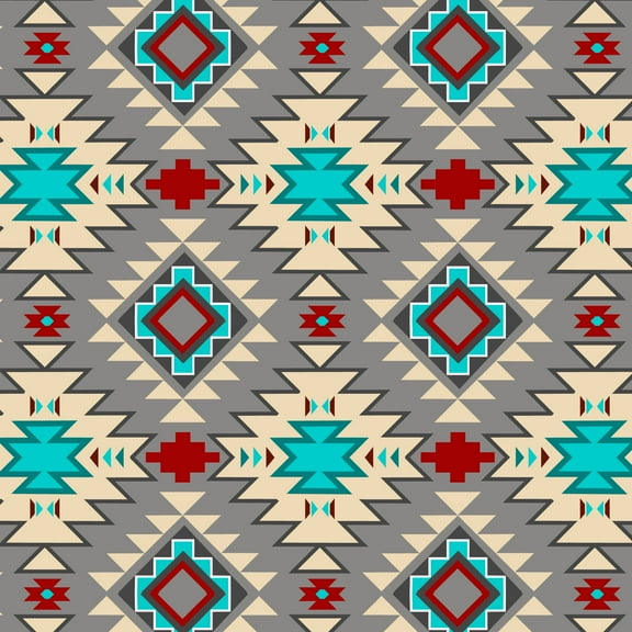 David Textiles Native Argyle Cotton 1-Yard Fabric Cut