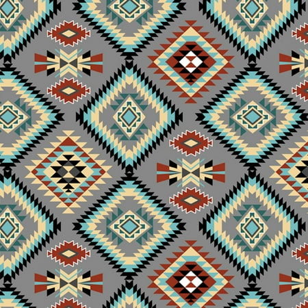 David Textiles Raindance Argye Gray 100% Cotton Fabric by The Yard