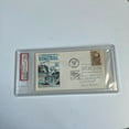 David Walsh Signed 1961 Naismith Basketball Hall Of Fame FDC Cachet PSA
