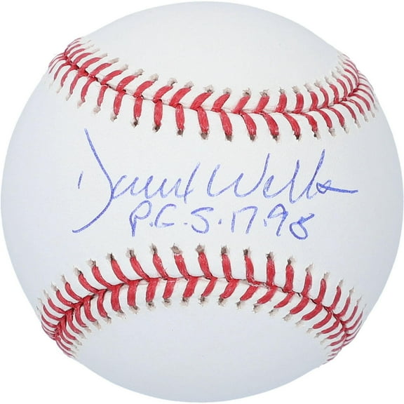 David Wells New York Yankees Autographed Baseball with "PG 5-17-98" Inscription - Fanatics Authentic Certified
