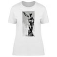 thumbnail image 1 of David Wielding A Sword Design T-Shirt Women -Image by Shutterstock, Female 3X-Large, 1 of 2