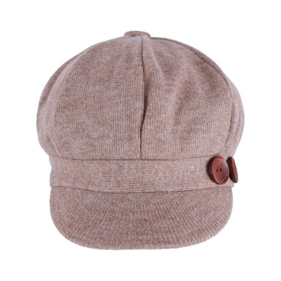 David & Young Brushed Knit Jersey Cabbie Hat (Women)