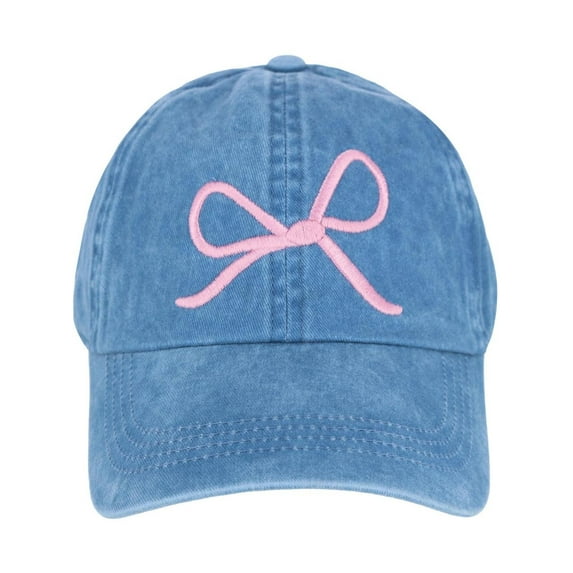 David & Young Delicate Bow Baseball Cap (Women)