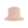 thumbnail image 1 of David & Young  Distressed Bucket Hat with Frayed Edges (Women), 1 of 3