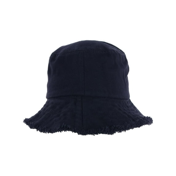 David & Young Distressed Bucket Hat with Frayed Edges (Women)