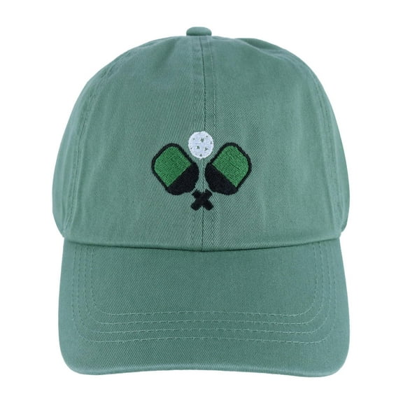 David & Young  Embroidered Pickleball Washed Baseball Cap (Women)