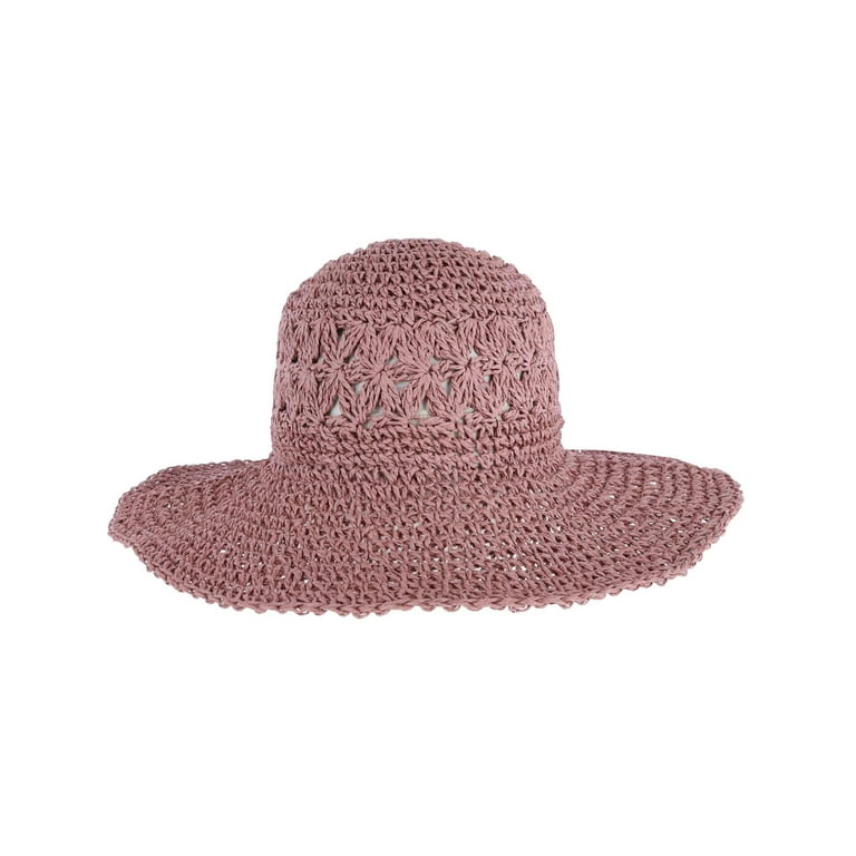 Parent-Child Sun Hat,Mother & Daughter Summer Beach Foldable