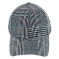 thumbnail image 1 of David & Young  Menswear Houndstooth Plaid Baseball Cap (Women), 1 of 4