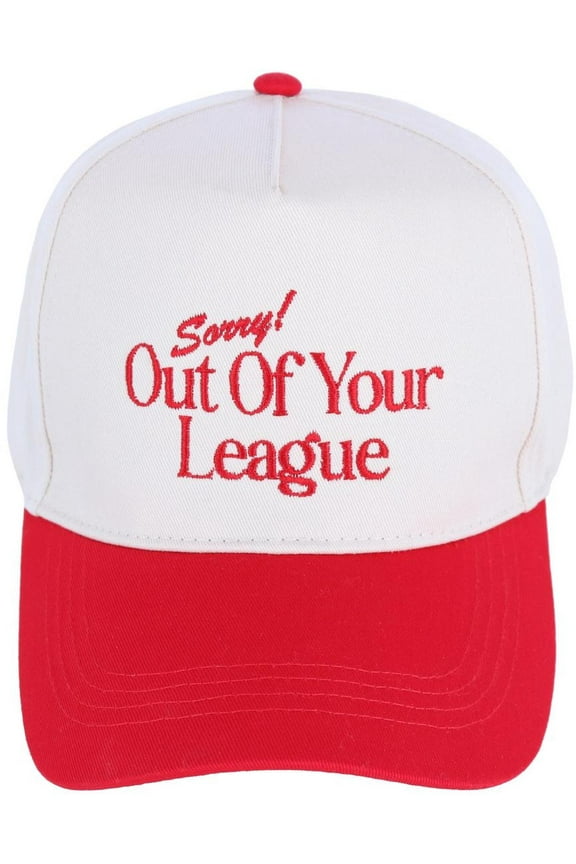 David & Young Out of Your League Two Toned Baseball Cap (Women)