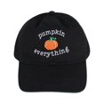 thumbnail image 1 of David & Young  Pumpkin Everything Stone Washed Baseball Cap (Women), 1 of 4