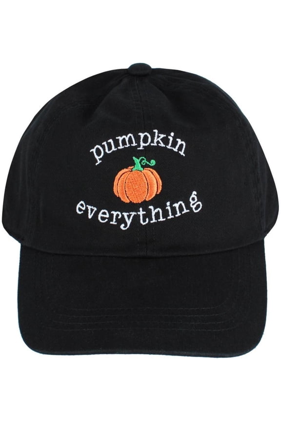 David & Young Pumpkin Everything Stone Washed Baseball Cap (Women)
