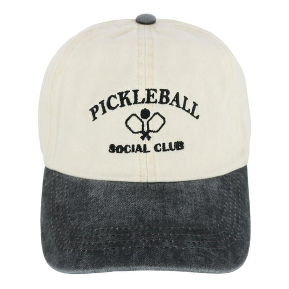 David & Young Unisex Pickleball Social Club Two Toned Baseball Hat
