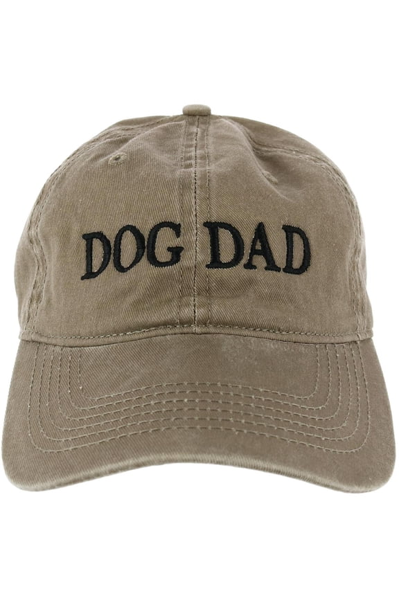 David & Young  Washed Cotton Dog Dad Baseball Cap (Men)