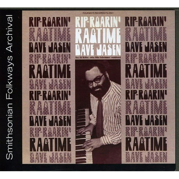David a. Jasen - Rip-Roaring Ragtime - Jazz - CD