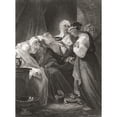 thumbnail image 1 of David and Bathsheba. From a 19th century print. Poster Print (12 x 17), 1 of 1