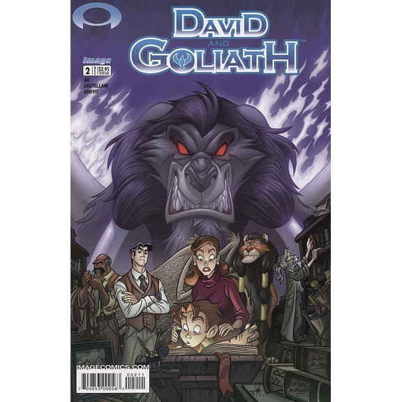 David and Goliath #2 VF ; Image Comic Book